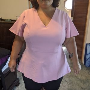 Lane Bryant peplum top